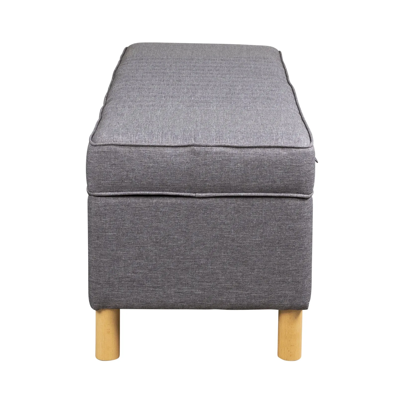 Storage Ottoman - Charcoal