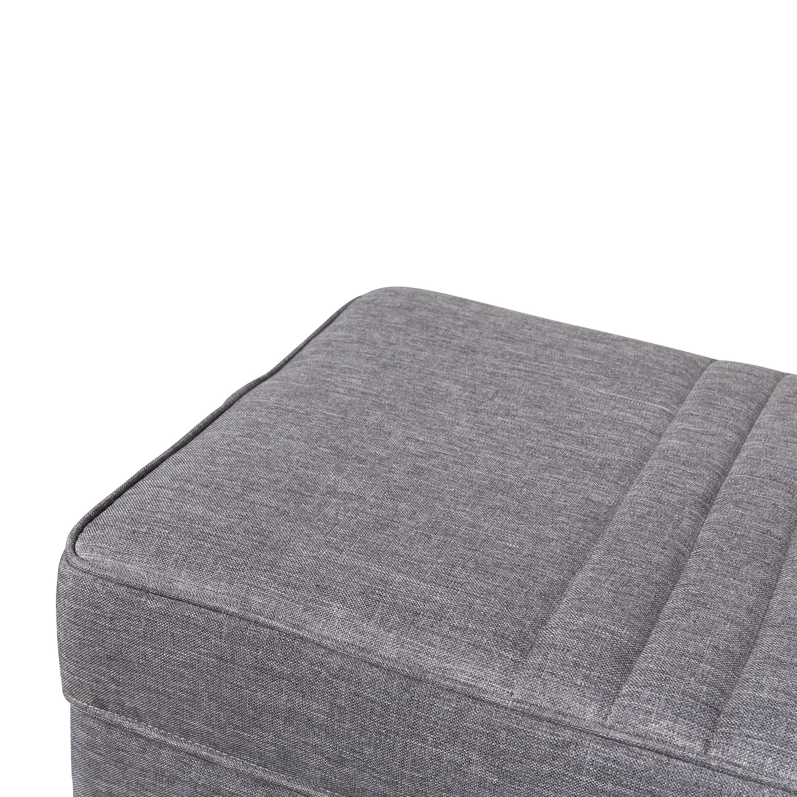 Storage Ottoman - Charcoal