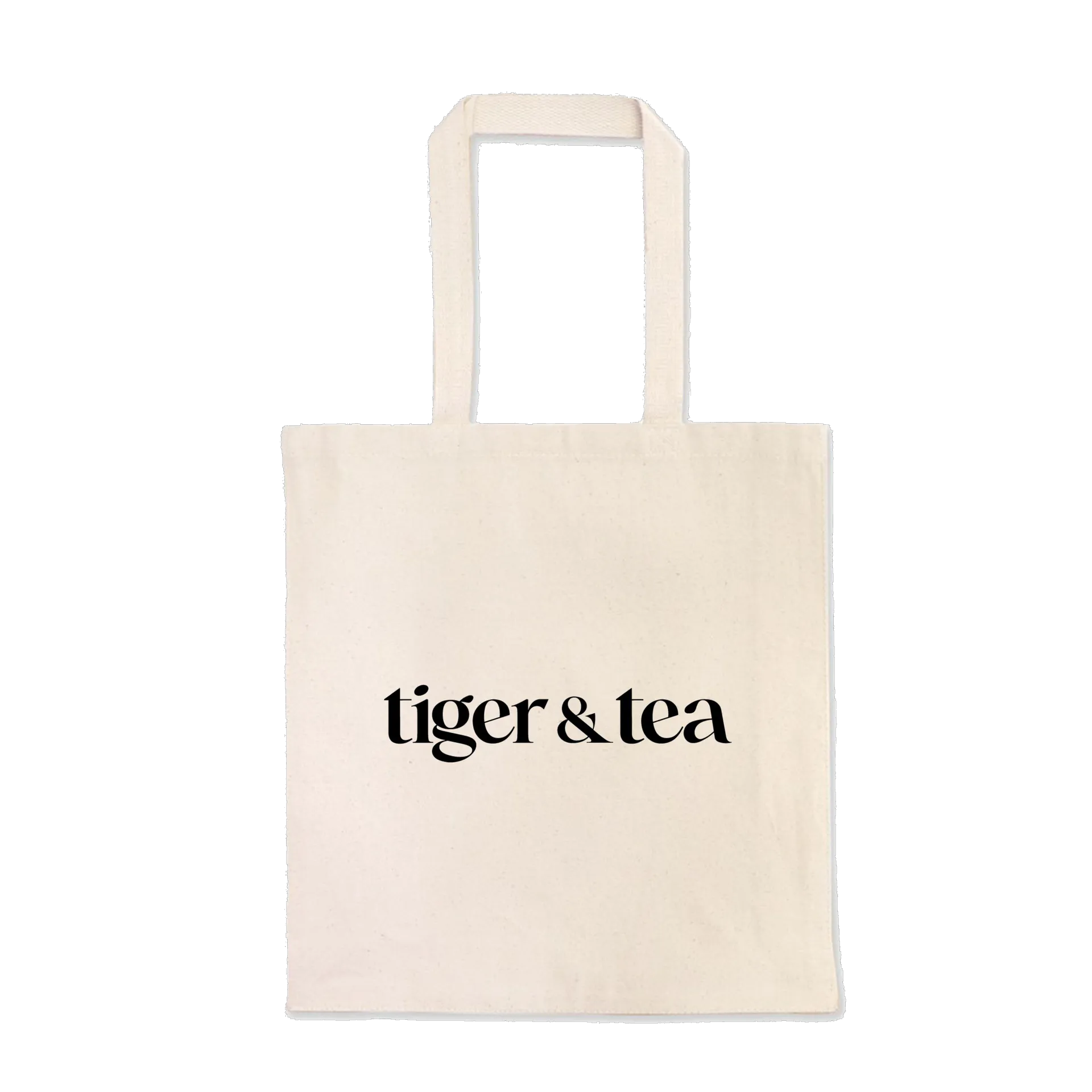 Tiger and Tea - Heavy Tote Bag