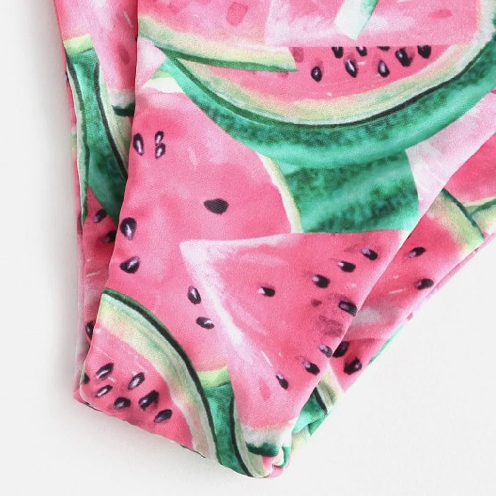 Watermelon Summer Crush Bandeau-Bikini