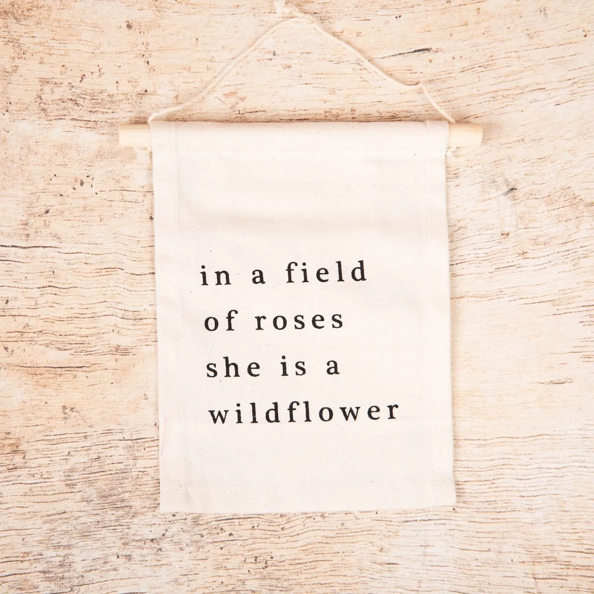 Wildflower Hanging Sign by Imani Collective