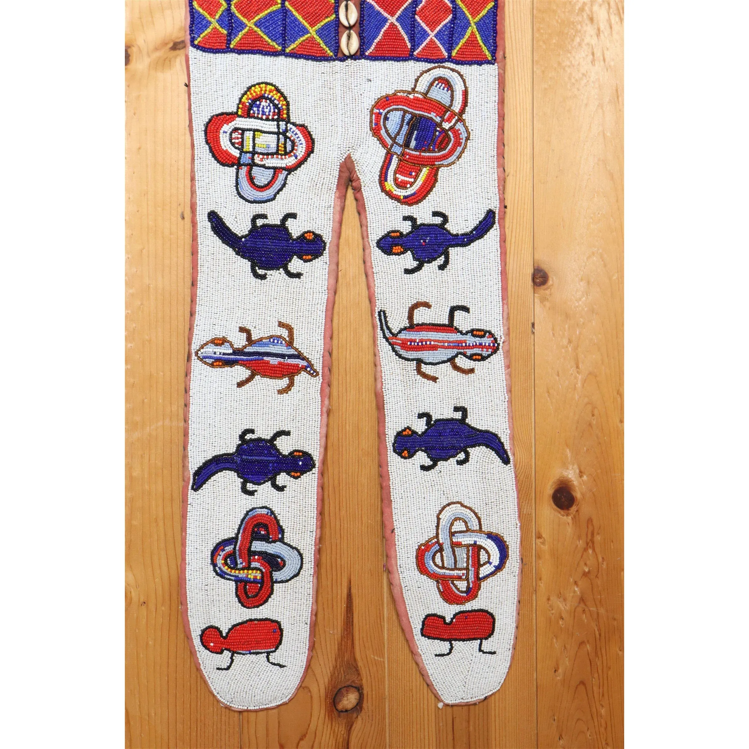 Yoruba Beaded Wall Hanging #1080