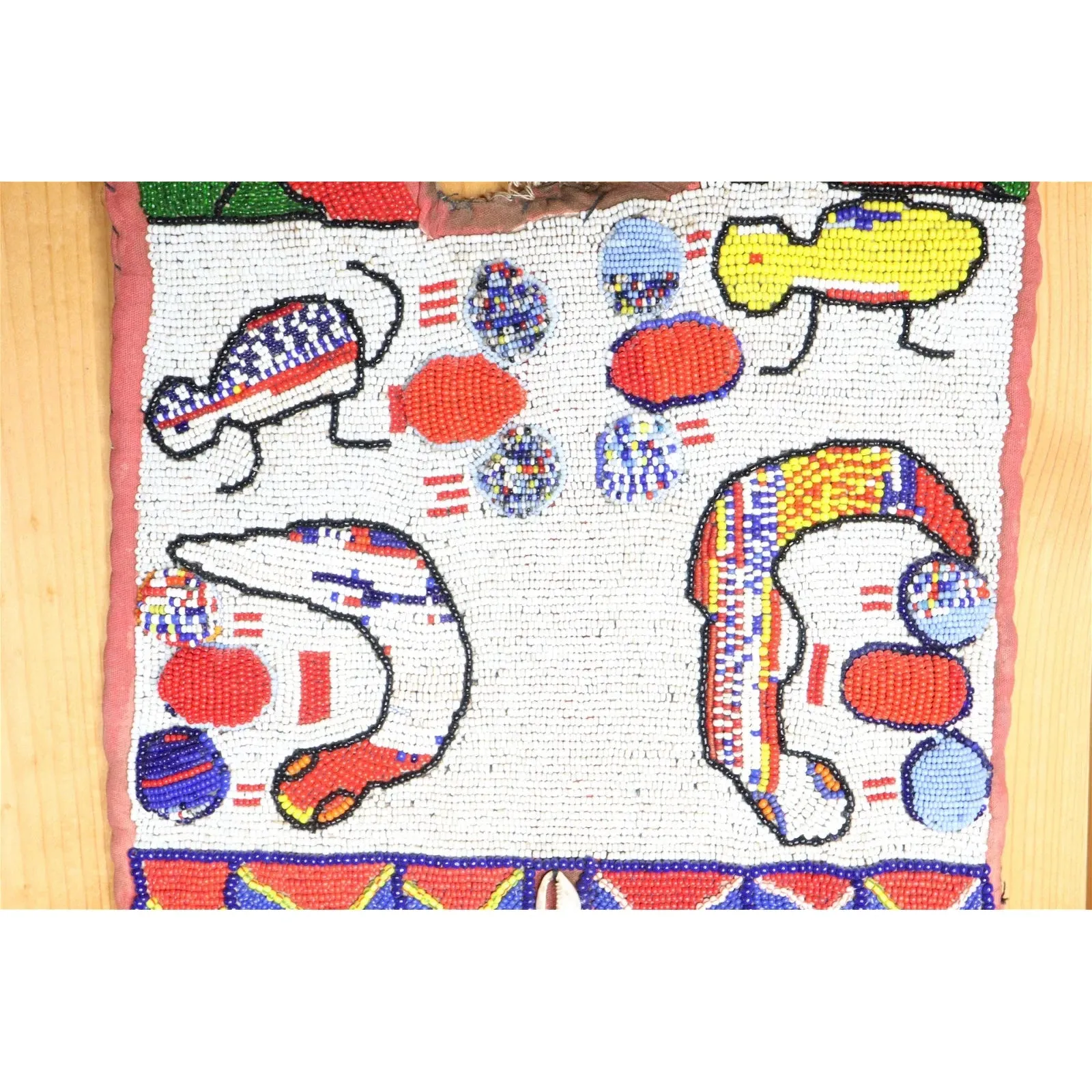 Yoruba Beaded Wall Hanging #1080