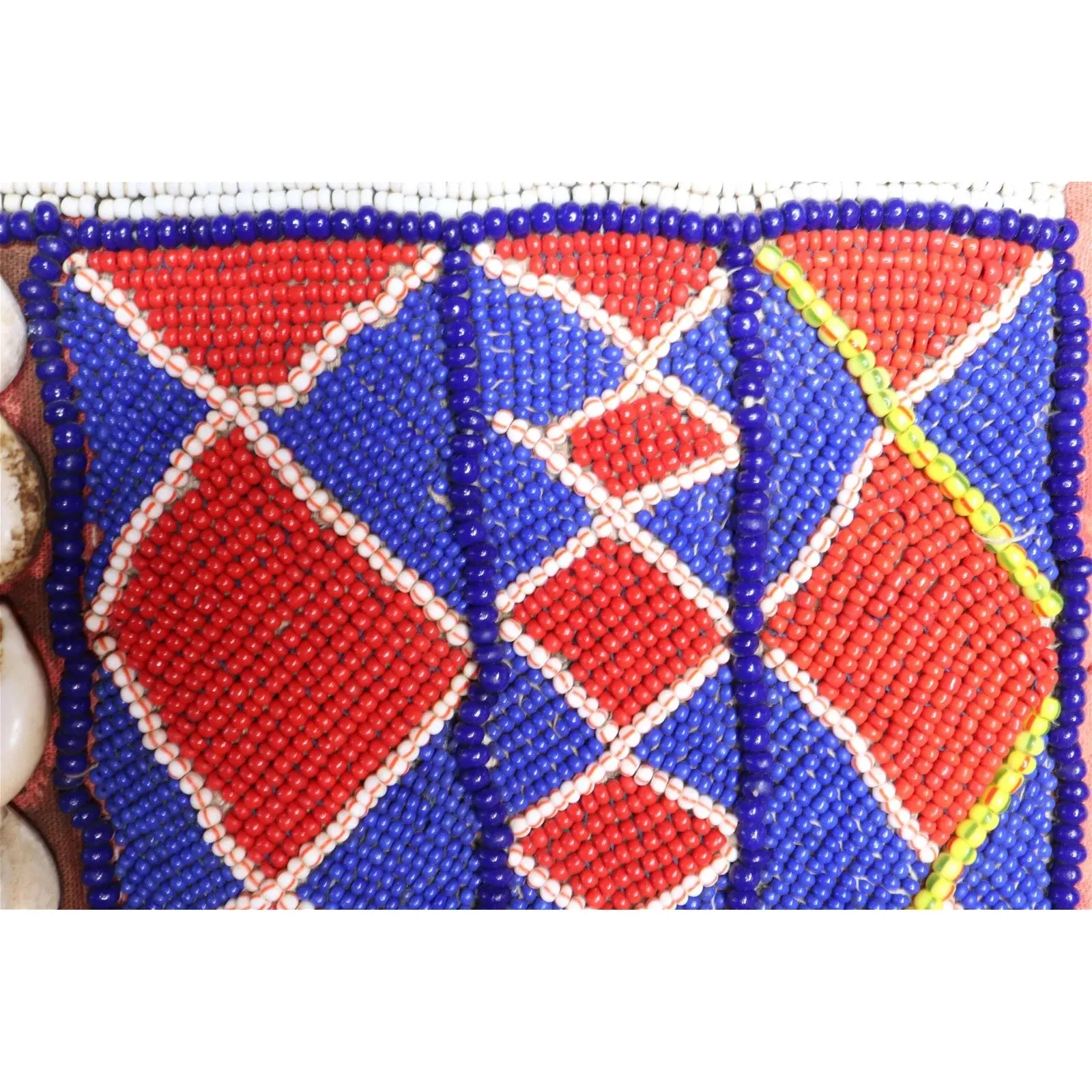 Yoruba Beaded Wall Hanging #1080