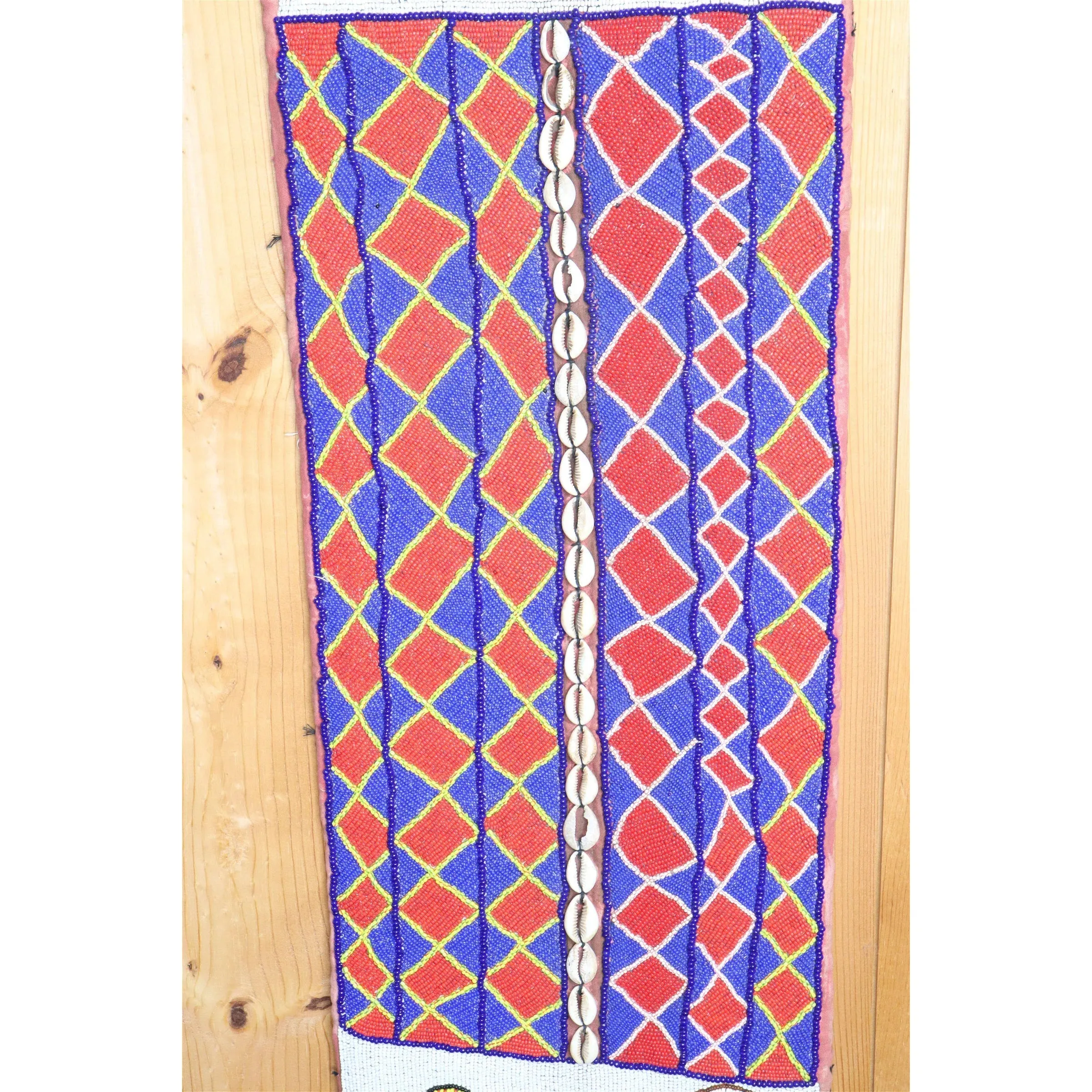 Yoruba Beaded Wall Hanging #1080